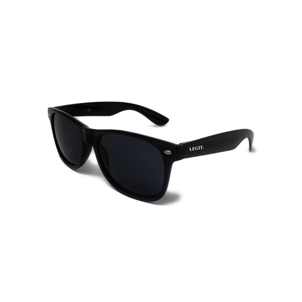 LEGIT. Jet Black Sunglasses