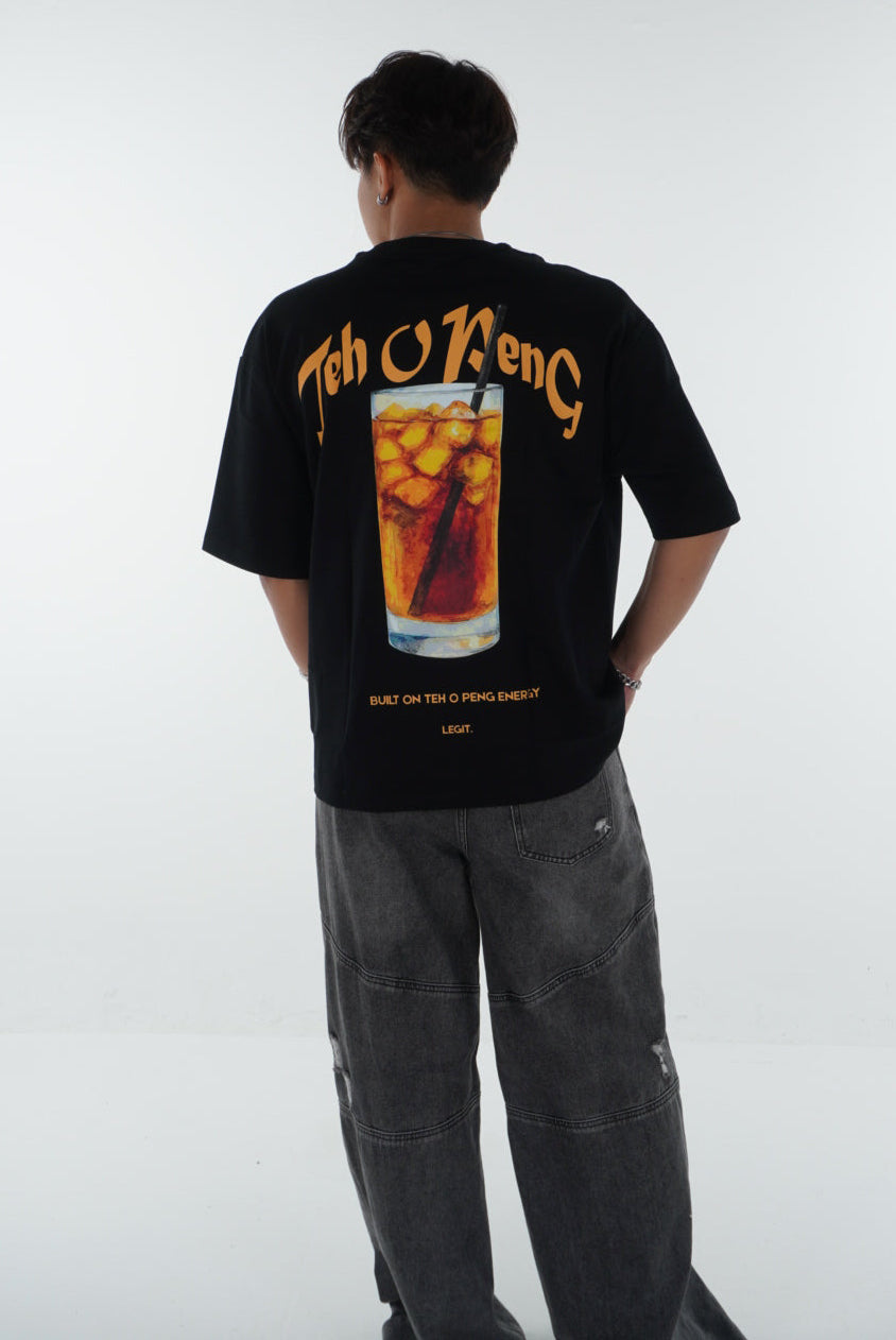 [Shiok Series] Teh O Peng Oversized Tee