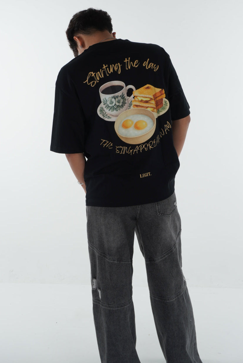 [Shiok Series] Kaya Toast Oversized Tee