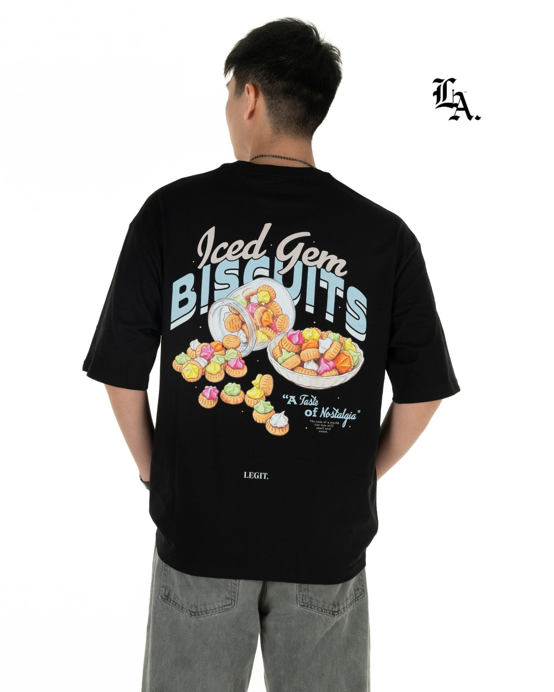 [SHIOK Series] Iced Gem Oversized Tee