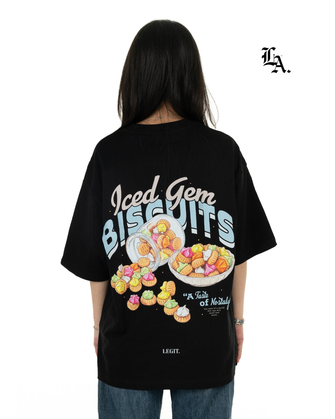 [SHIOK Series] Iced Gem Oversized Tee