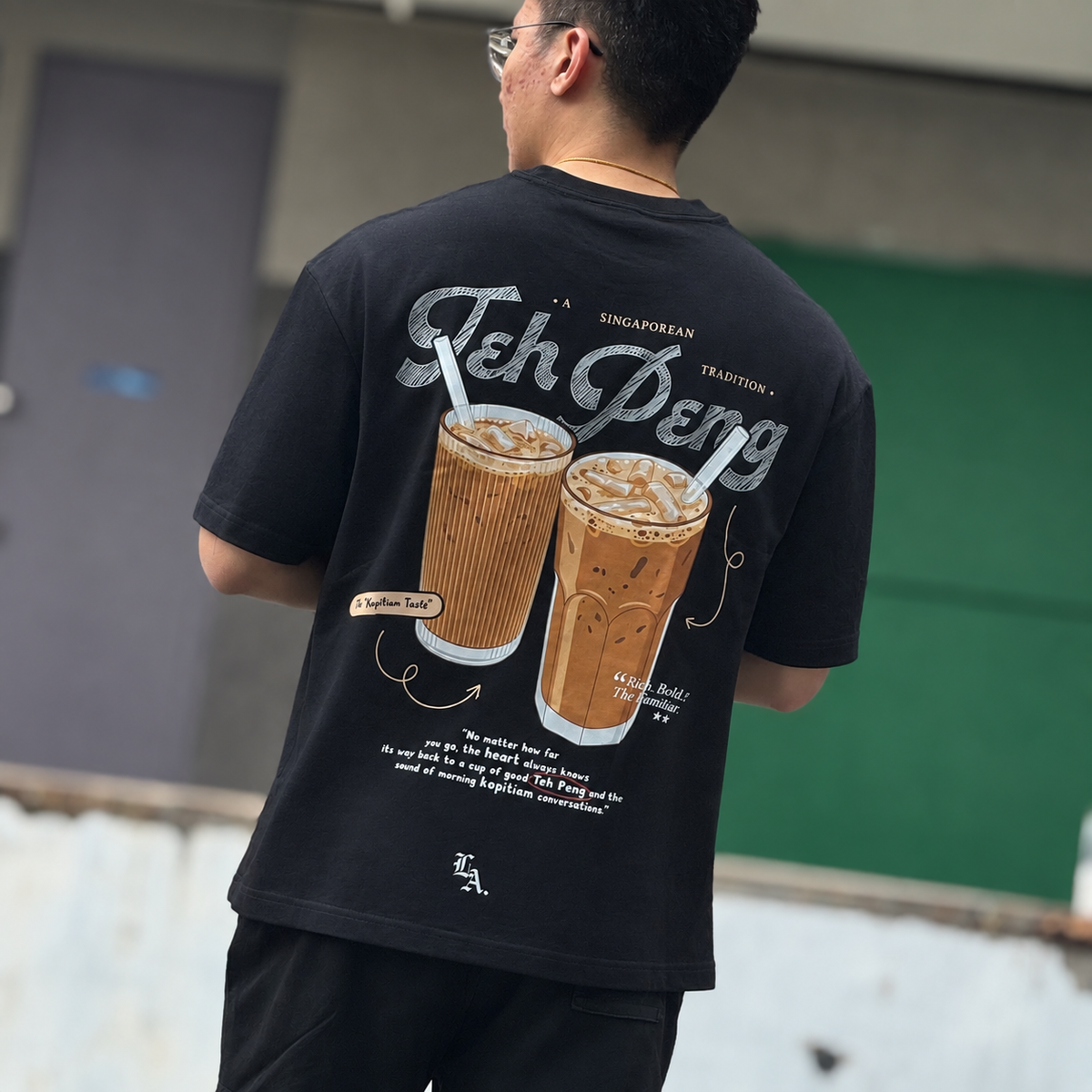 [SHIOK Series] Teh Peng Oversized Tee