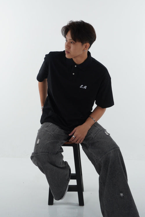 Atlas Oversized Polo T-shirt