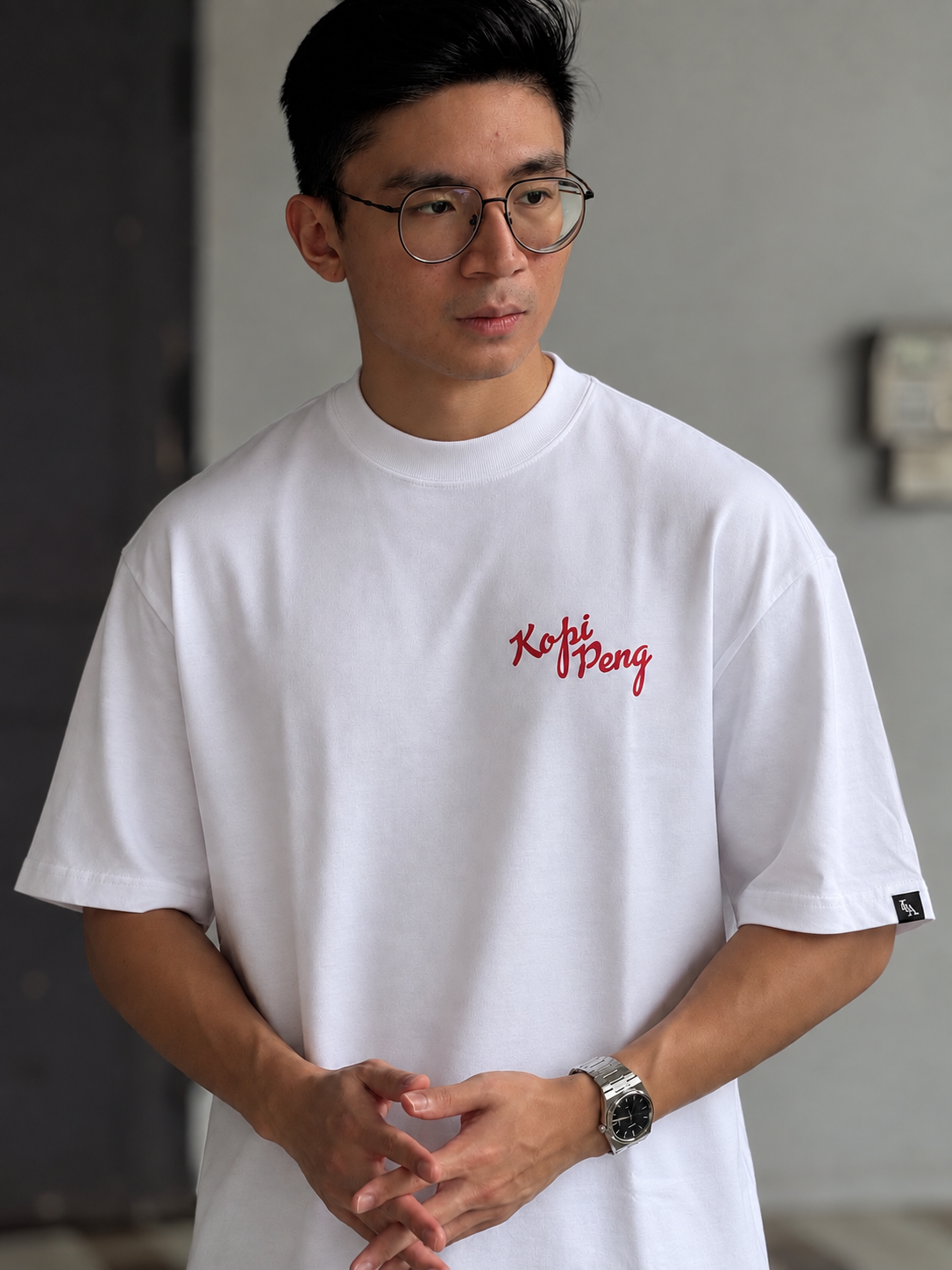 [SHIOK Series] Kopi Peng Unisex Oversized Tee