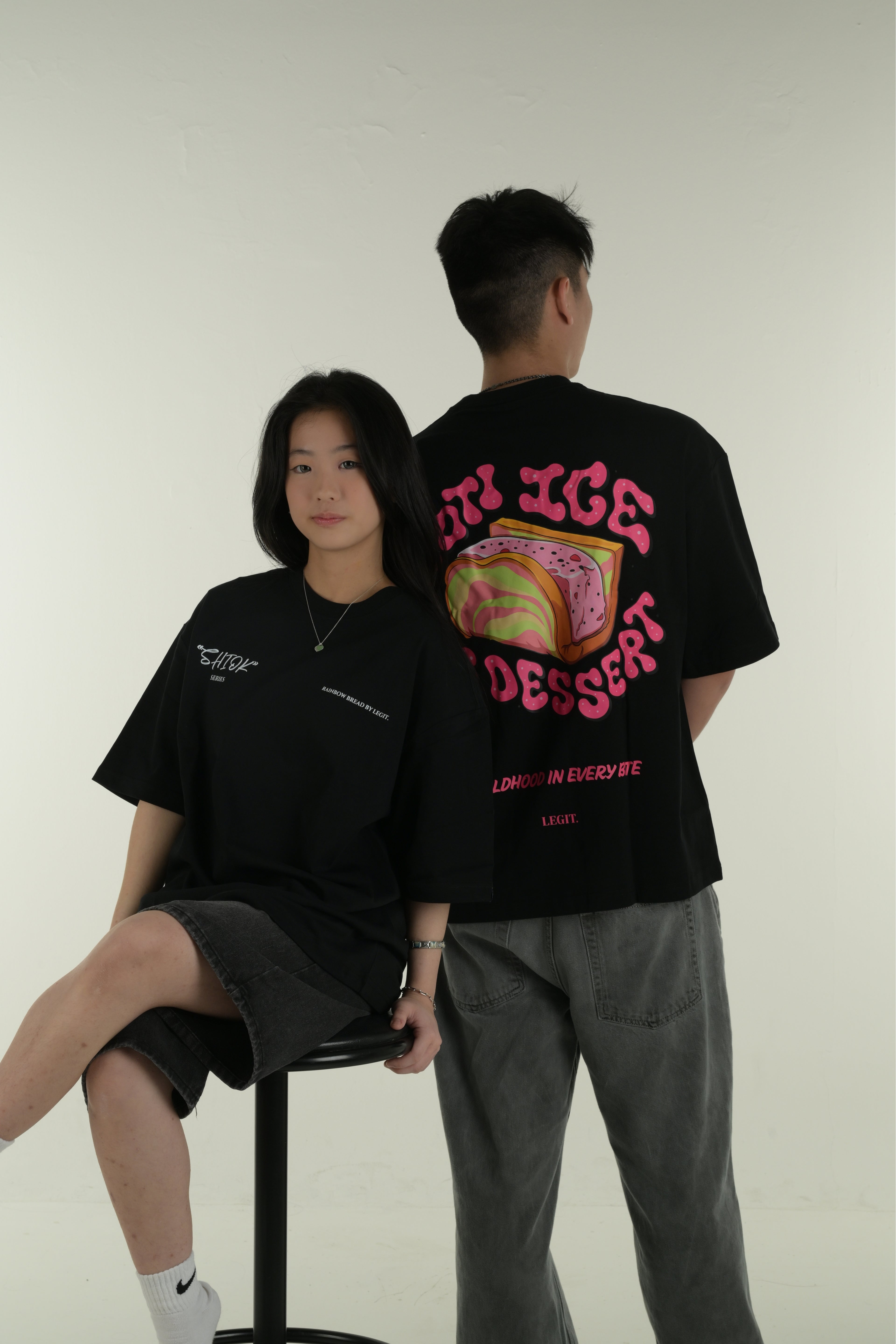 [SHIOK Series] Rainbow Bread Tee