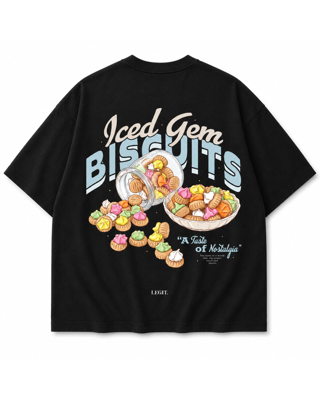 [SHIOK Series] Iced Gem Oversized Tee