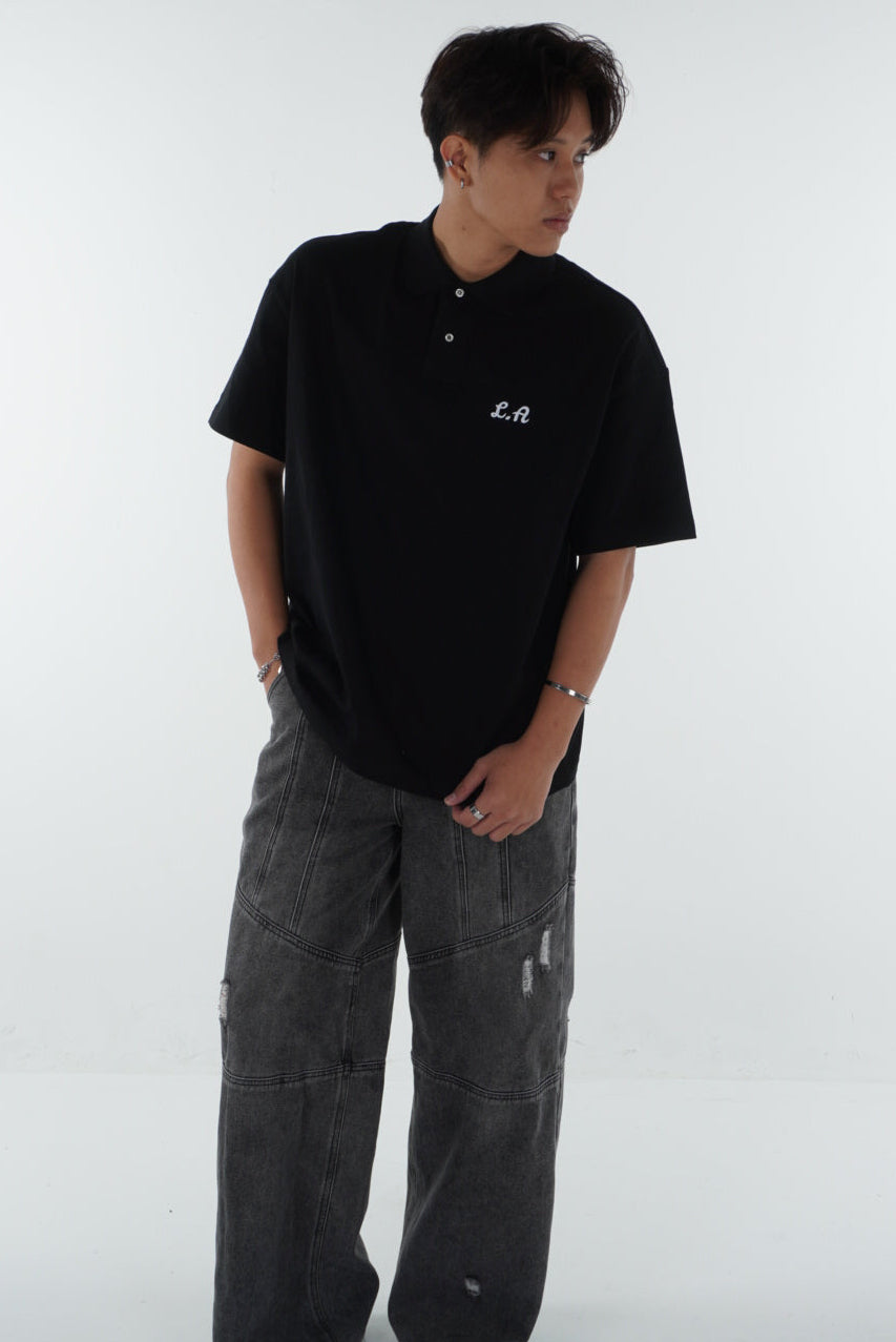 Atlas Oversized Polo T-shirt