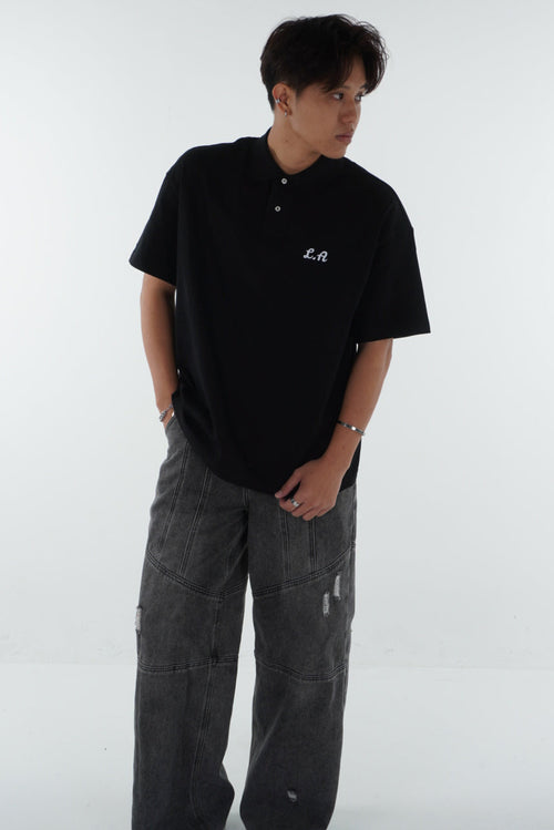 Atlas Oversized Polo T-shirt