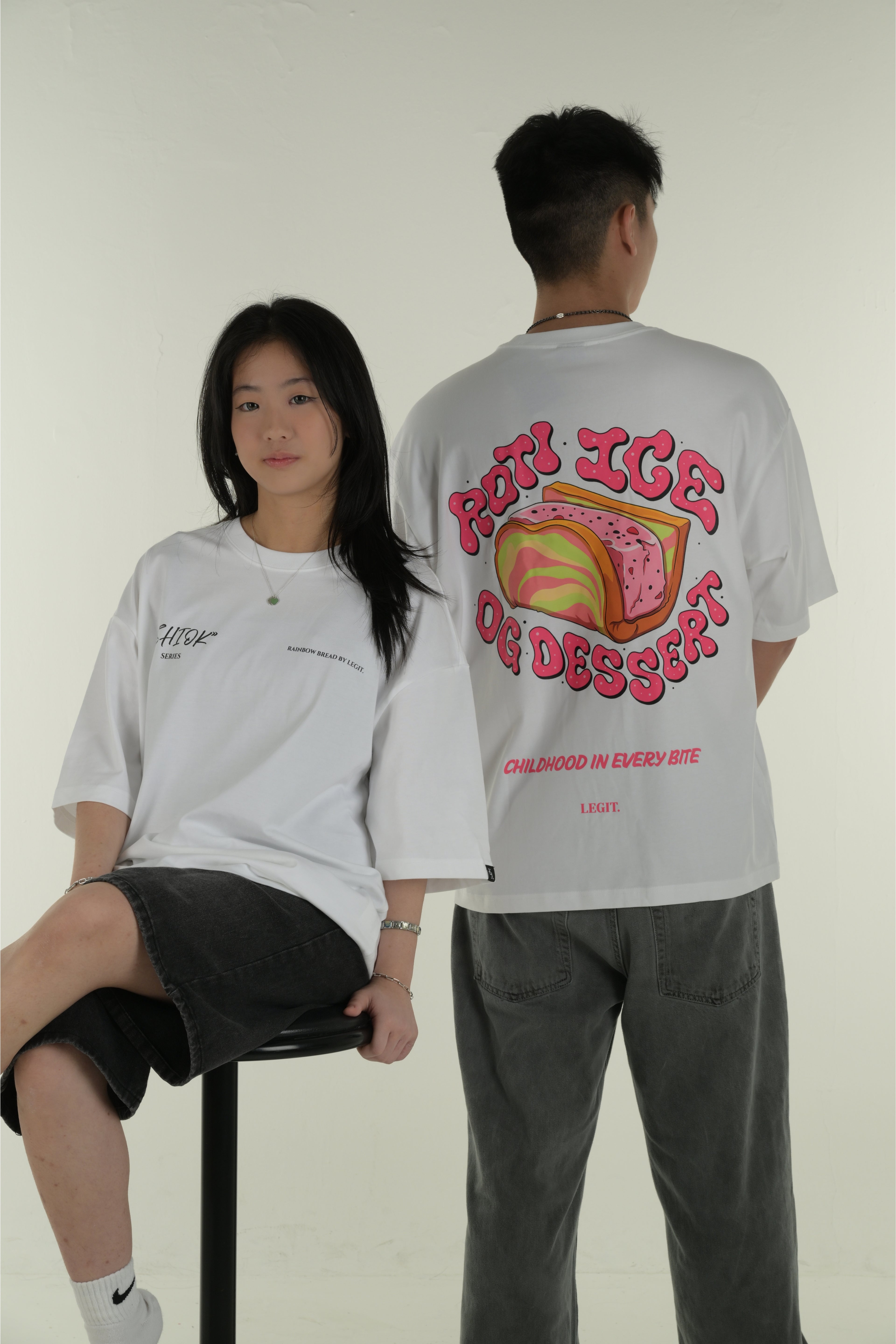 [SHIOK Series] Rainbow Bread Tee