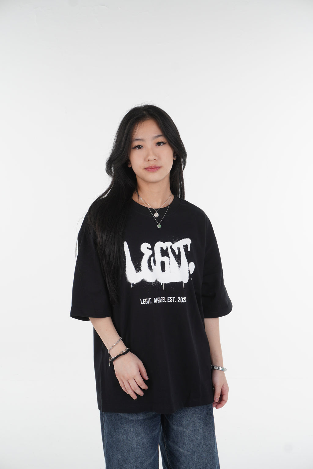 Echo Graffiti Oversized Tee