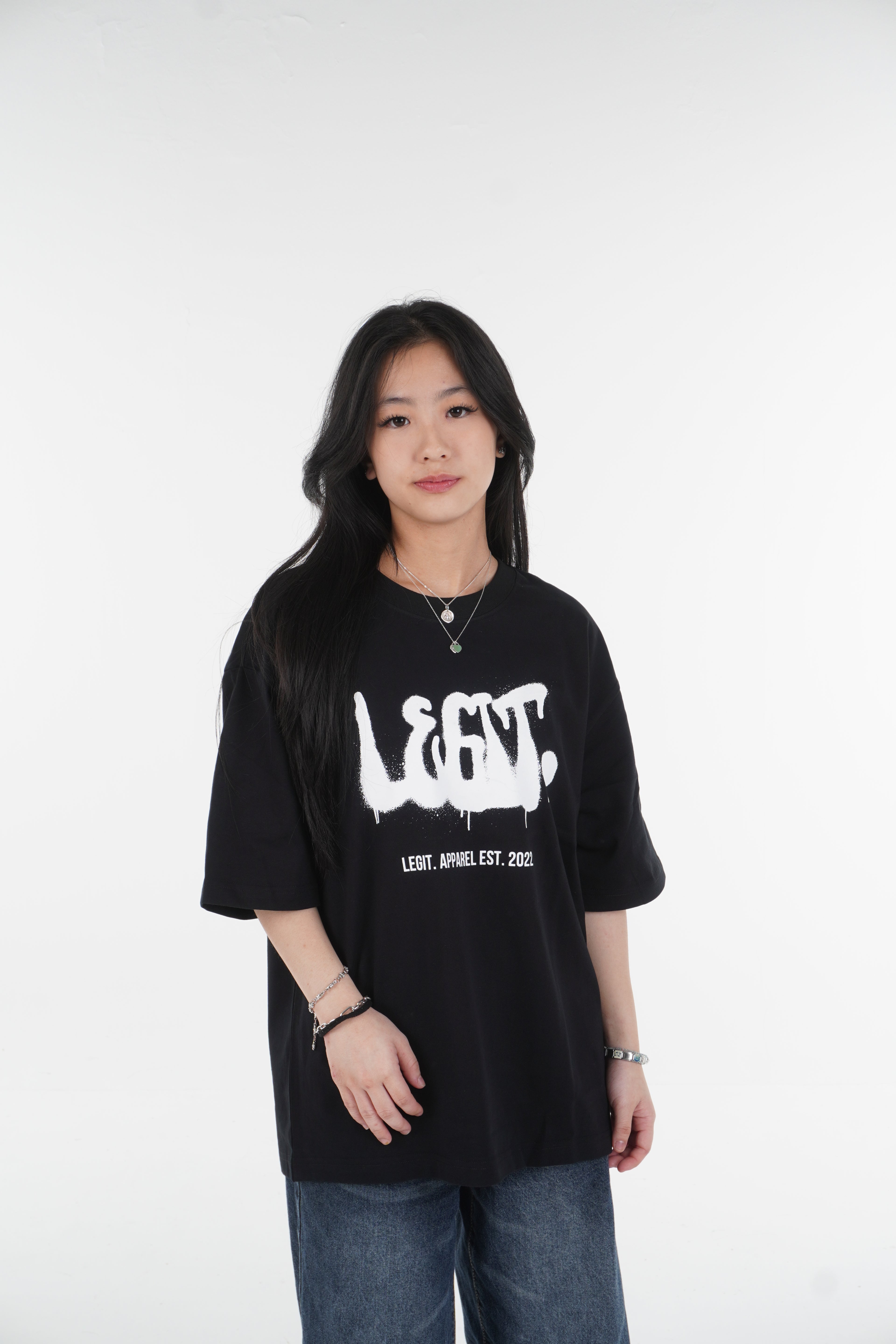Echo Graffiti Oversized Tee