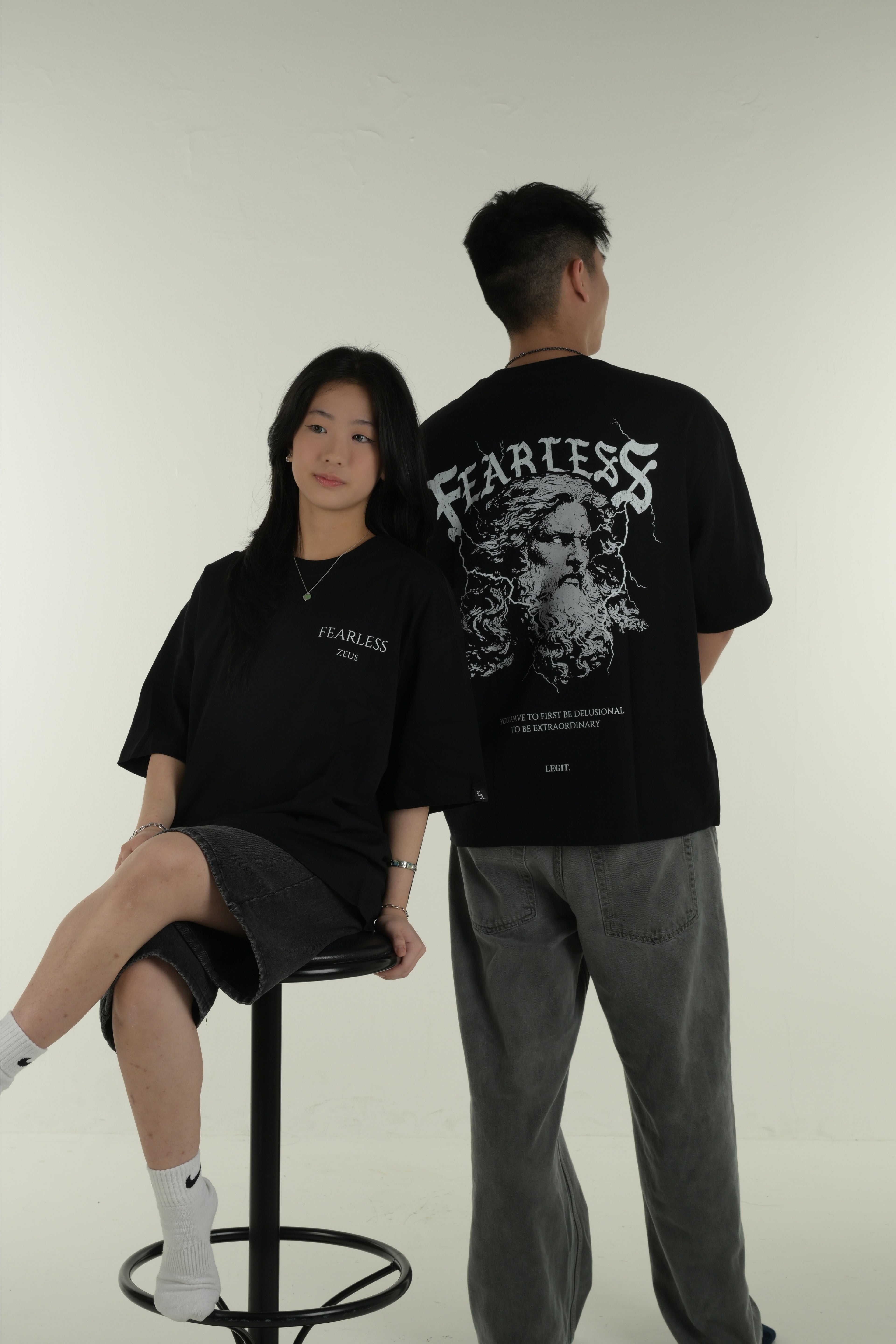 Fearless Ares x Zeus Oversized Tee