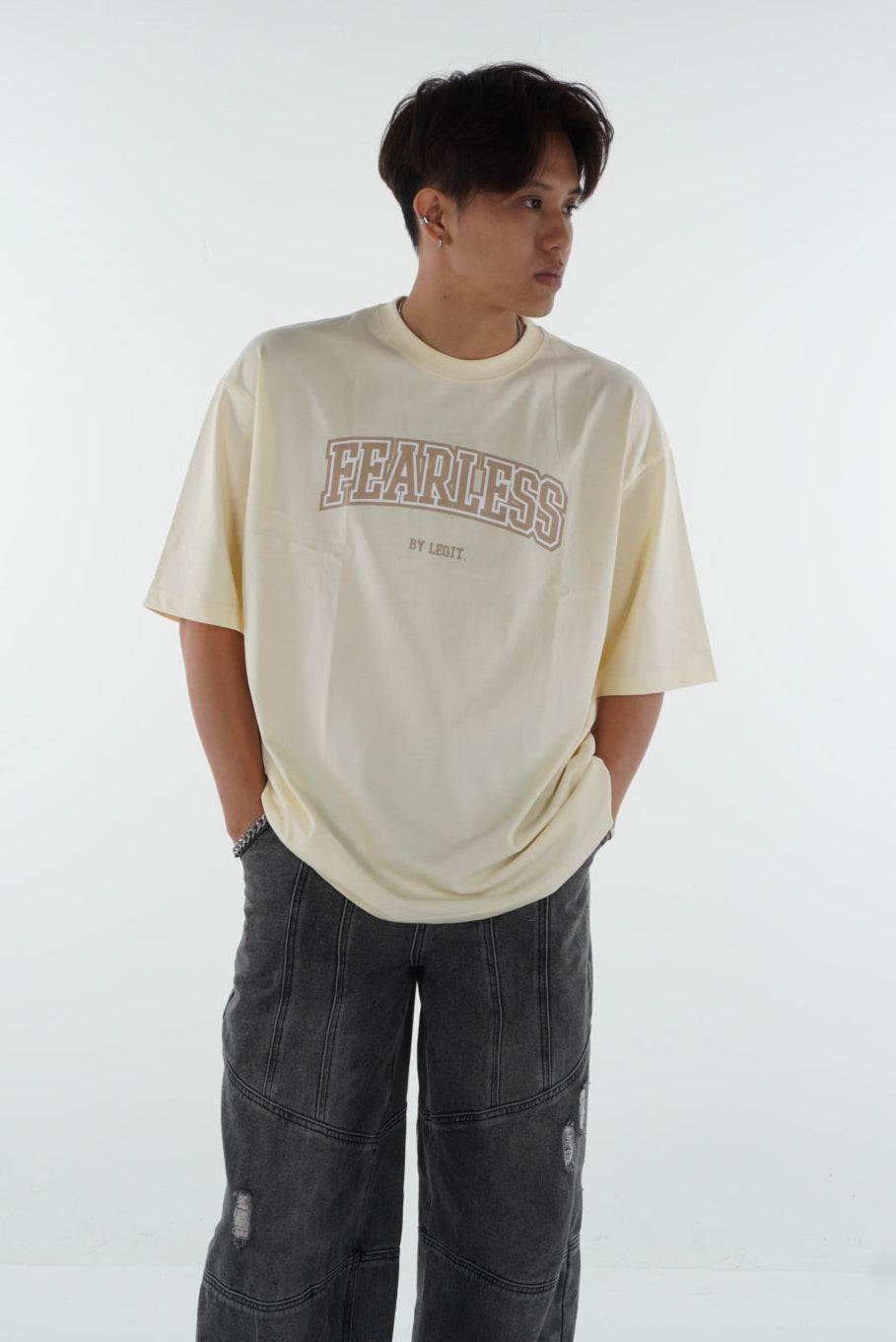Fearless Varsity Oversized Tee