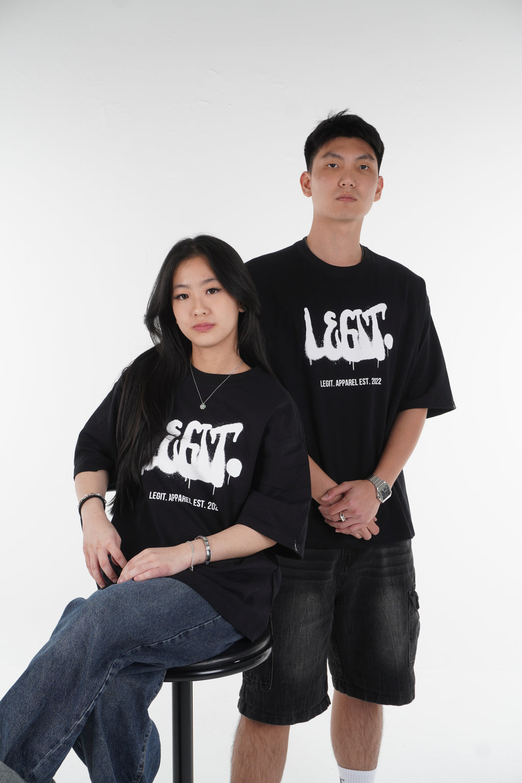 Echo Graffiti Oversized Tee