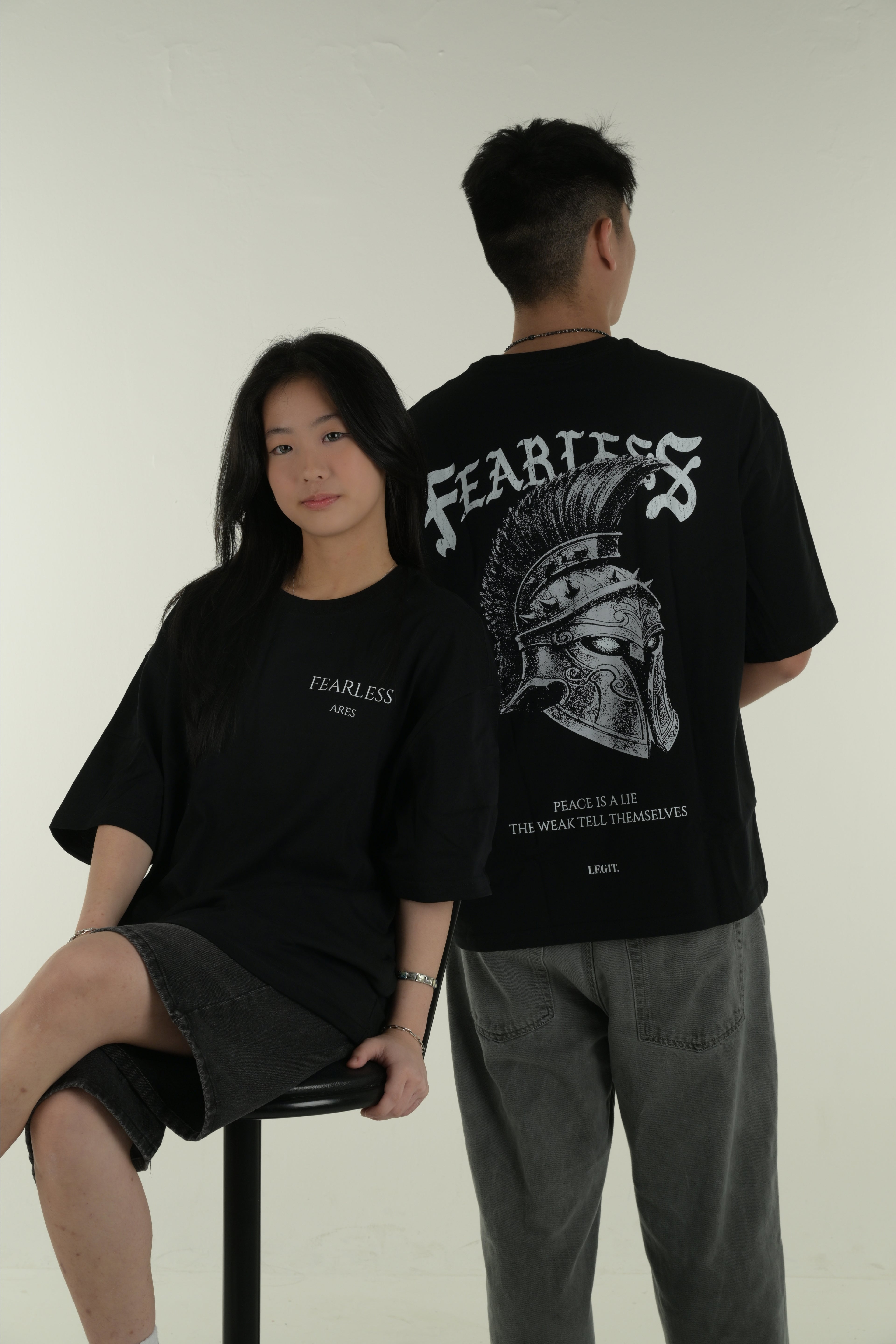 Fearless Ares x Zeus Oversized Tee
