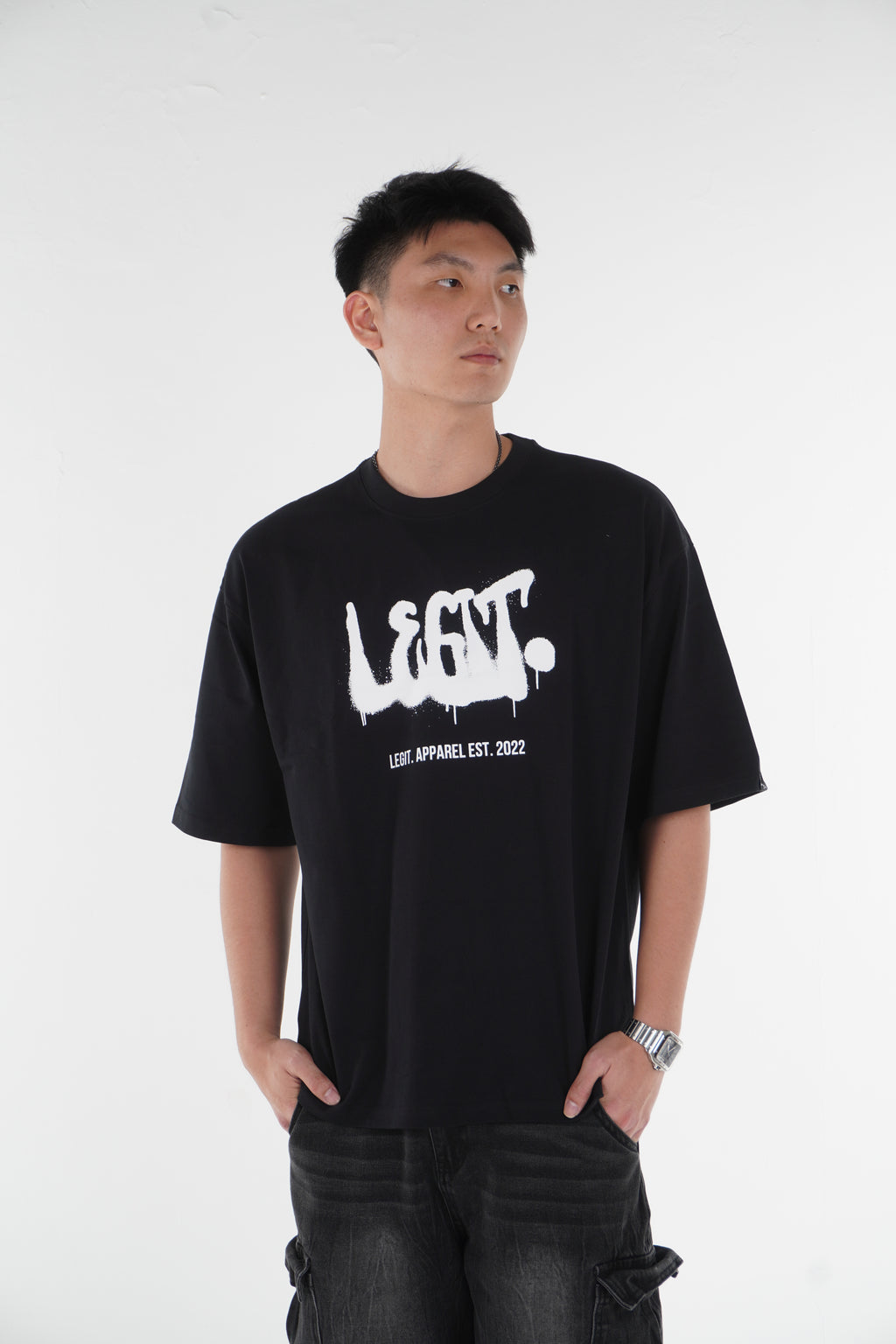 Echo Graffiti Oversized Tee