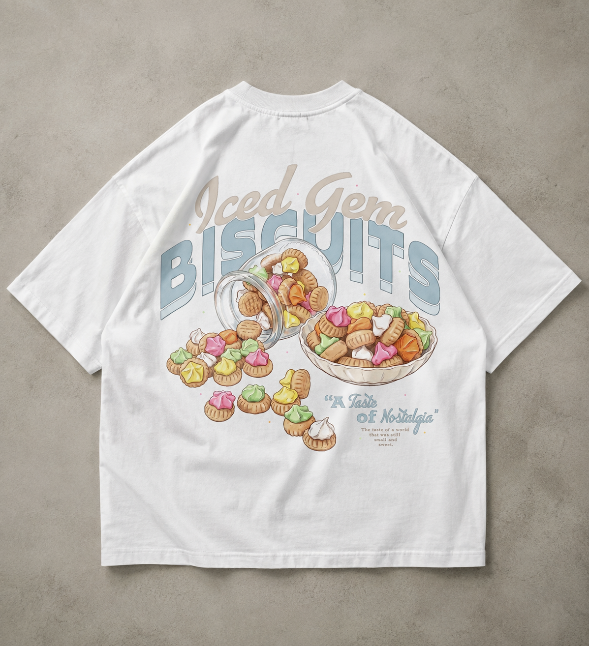 [SHIOK Series] Iced Gem Oversized Tee