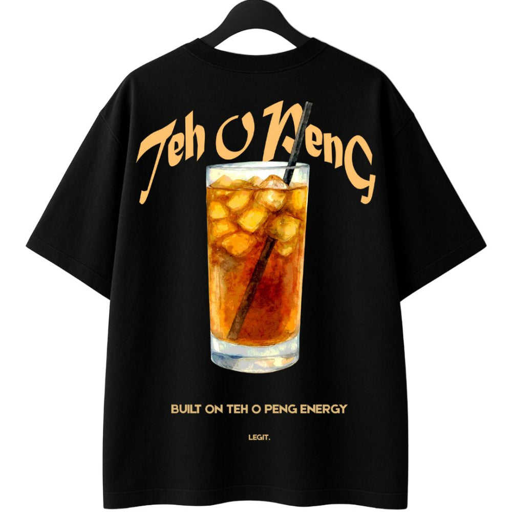 [Shiok Series] Teh O Peng Oversized Tee