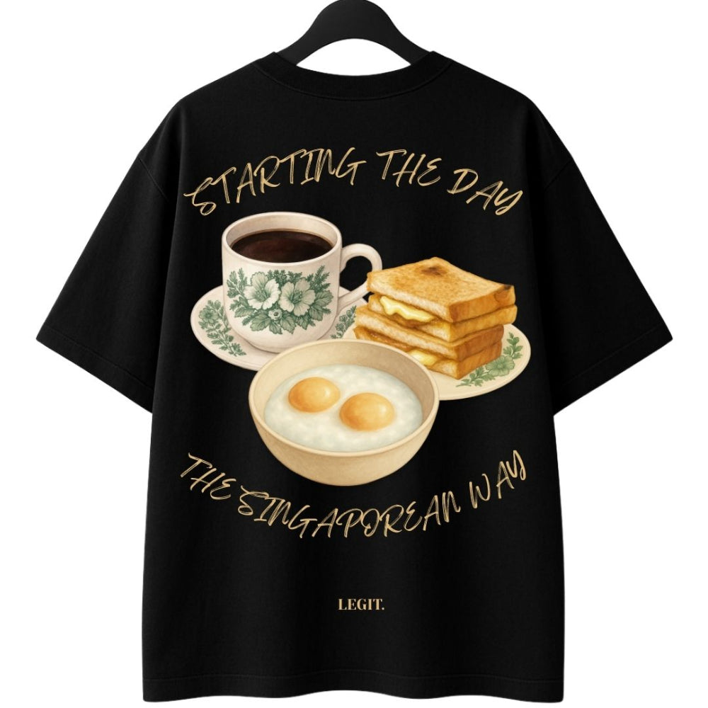 [Shiok Series] Kaya Toast Oversized Tee