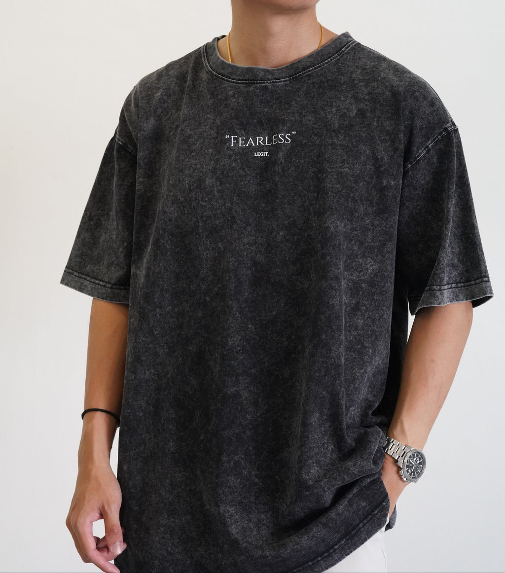 Fearless Graphic Oversized Tee
