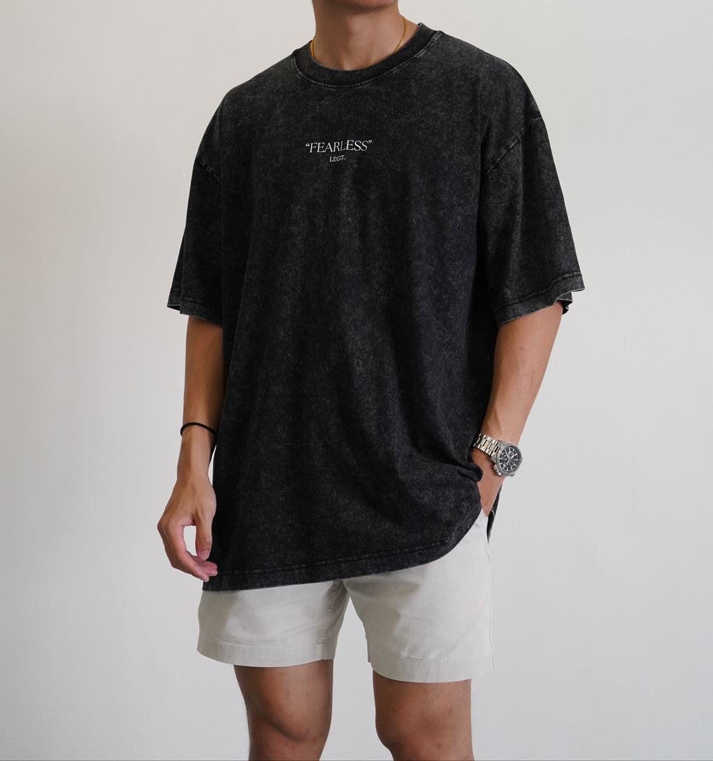 Fearless Graphic Oversized Tee