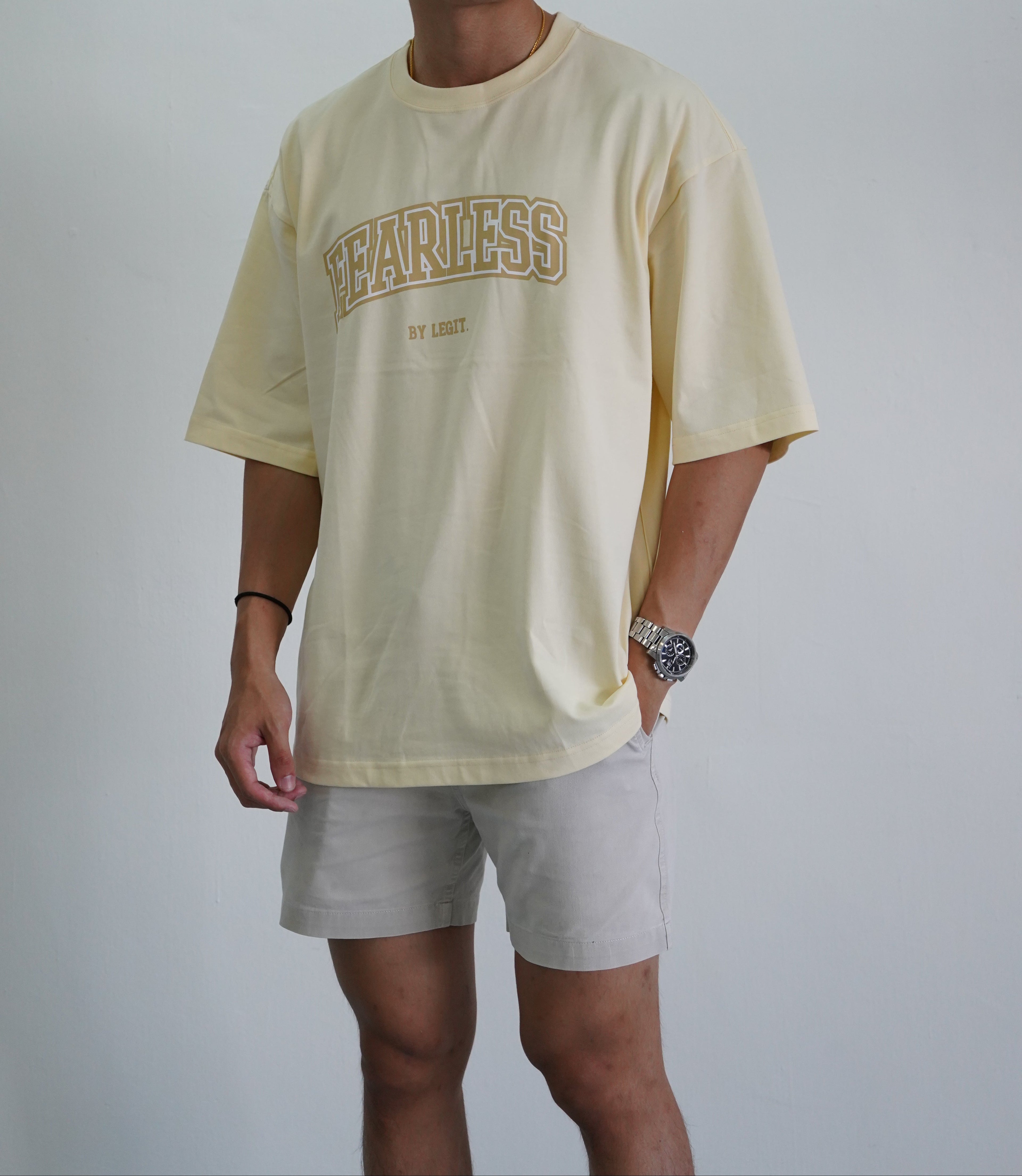 Fearless Varsity Oversized Tee