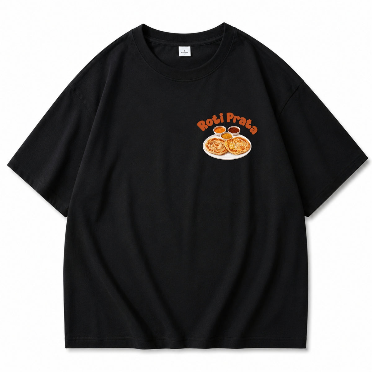 [SHIOK Series] Roti Prata Unisex Oversized Tee
