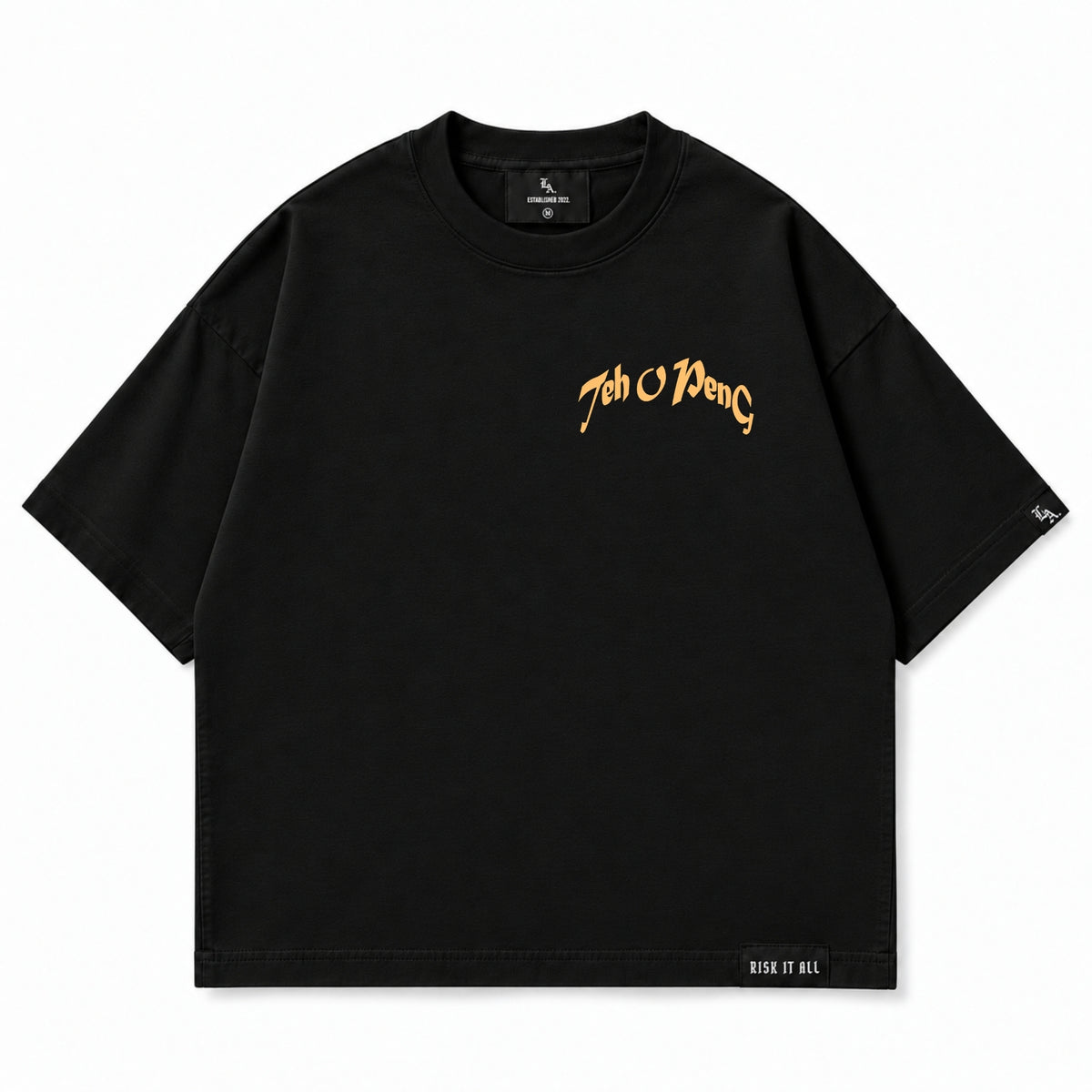 [SHIOK Series] Teh O Peng Unisex Oversized Tee