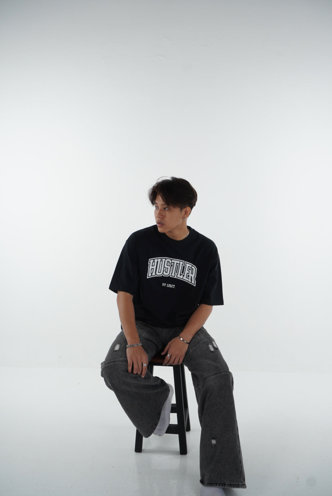 Hustler Oversized Tee