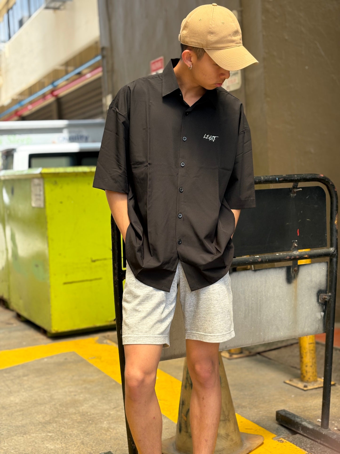 Atlas Oversized Button-up Shirt