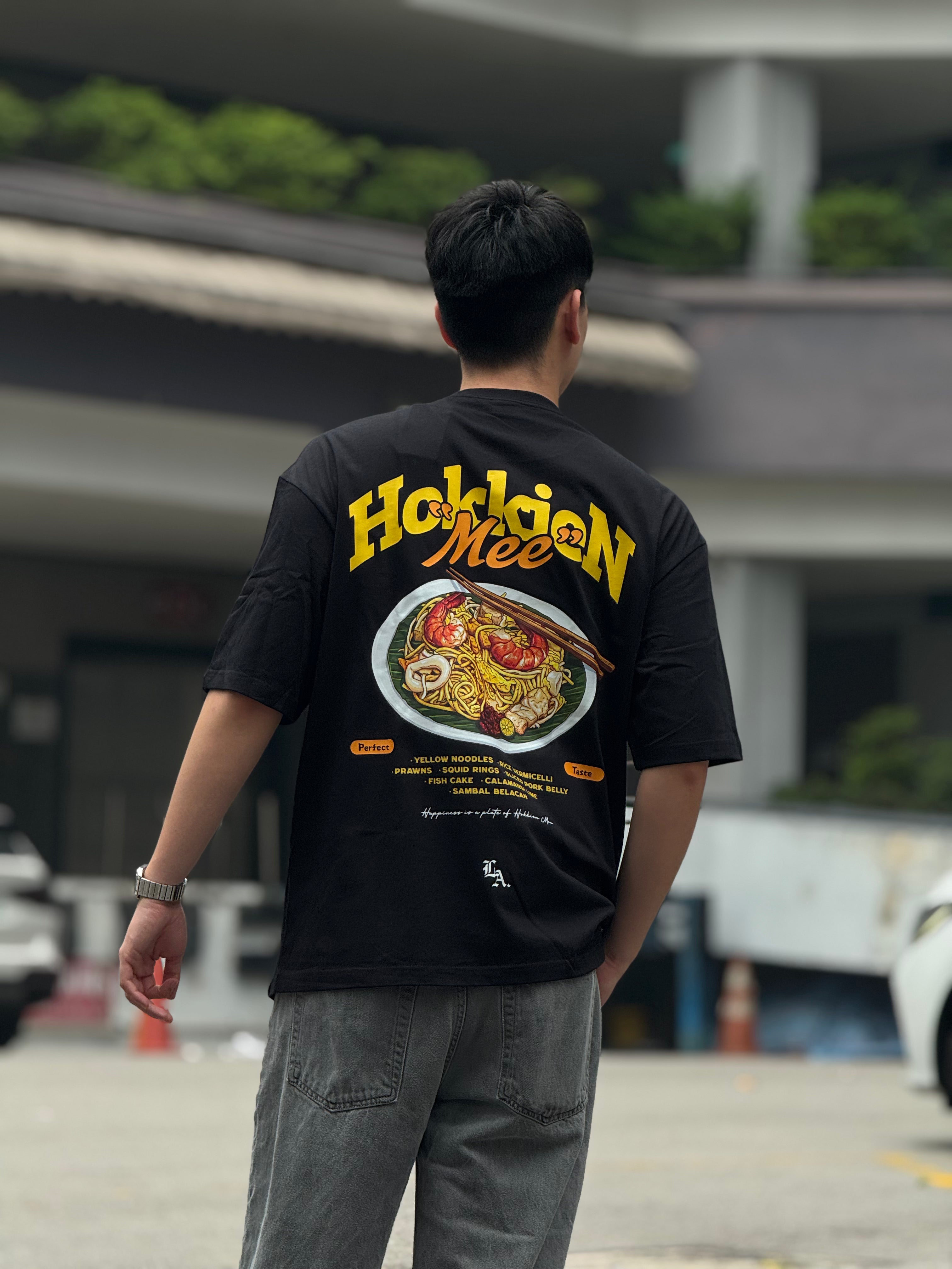 [SHIOK Series] Hokkien Mee Unisex Oversized Tee