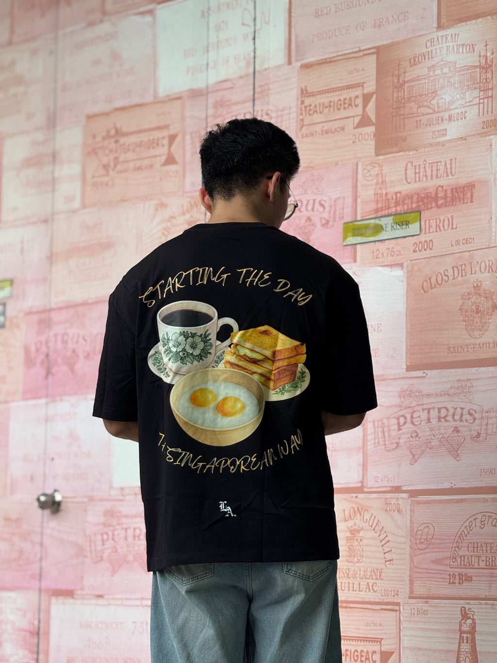 [SHIOK Series] Kaya Toast Unisex Oversized Tee