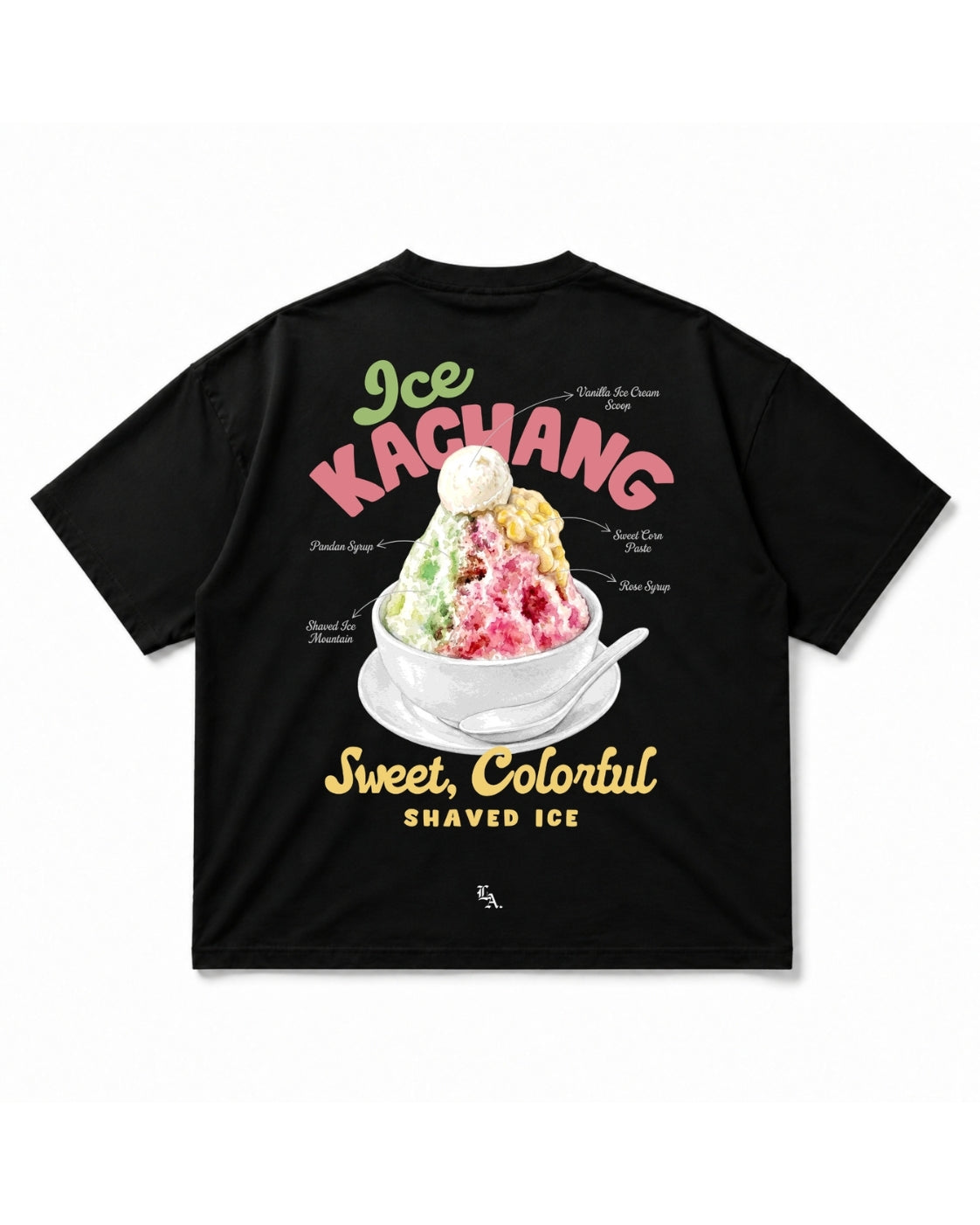 [SHIOK Series] Iced Kachang Unisex Oversized Tee