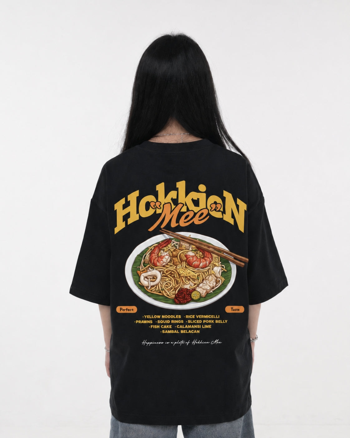 [SHIOK Series] Hokkien Mee Oversized Tee