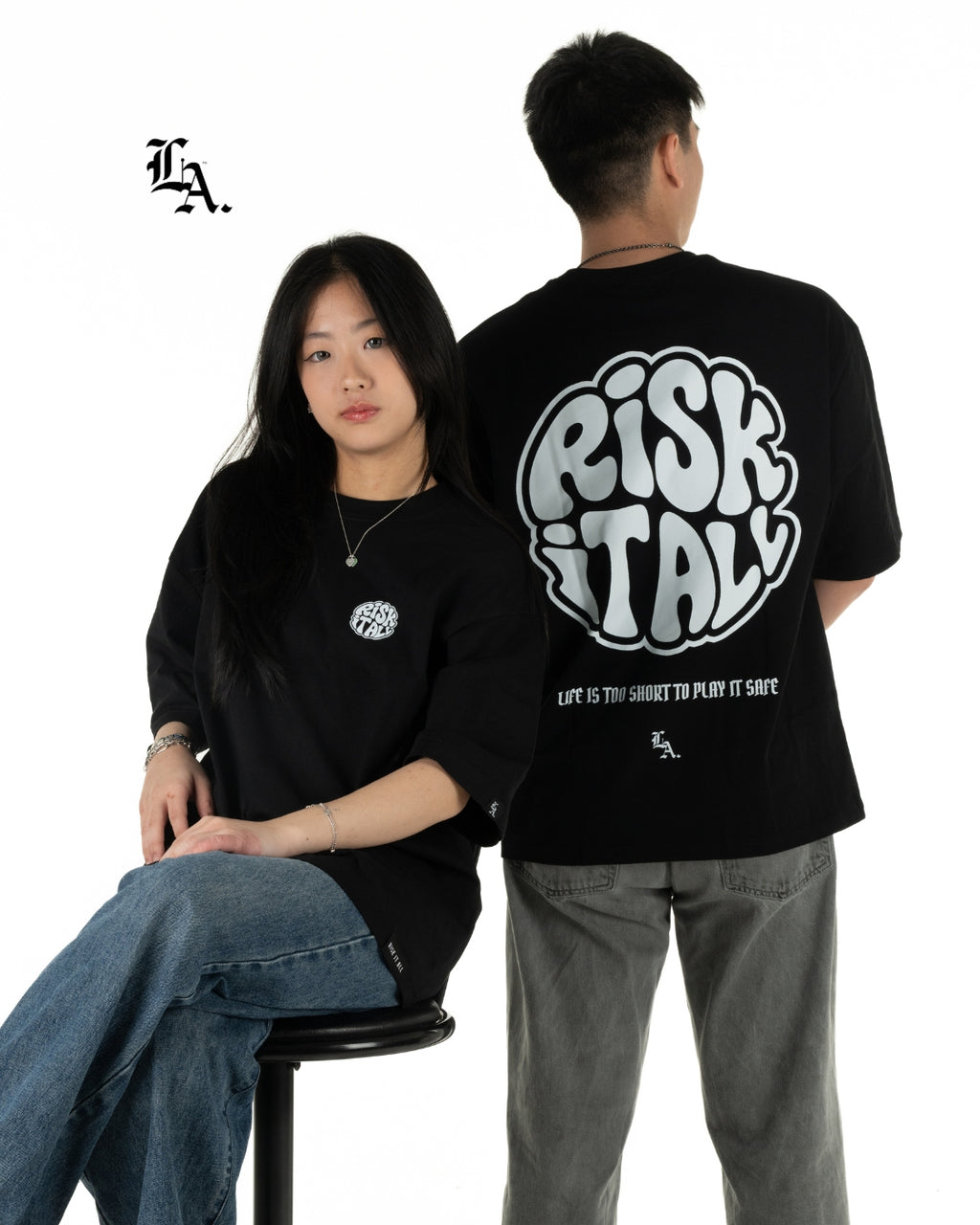 Risk It All Oversized Tee
