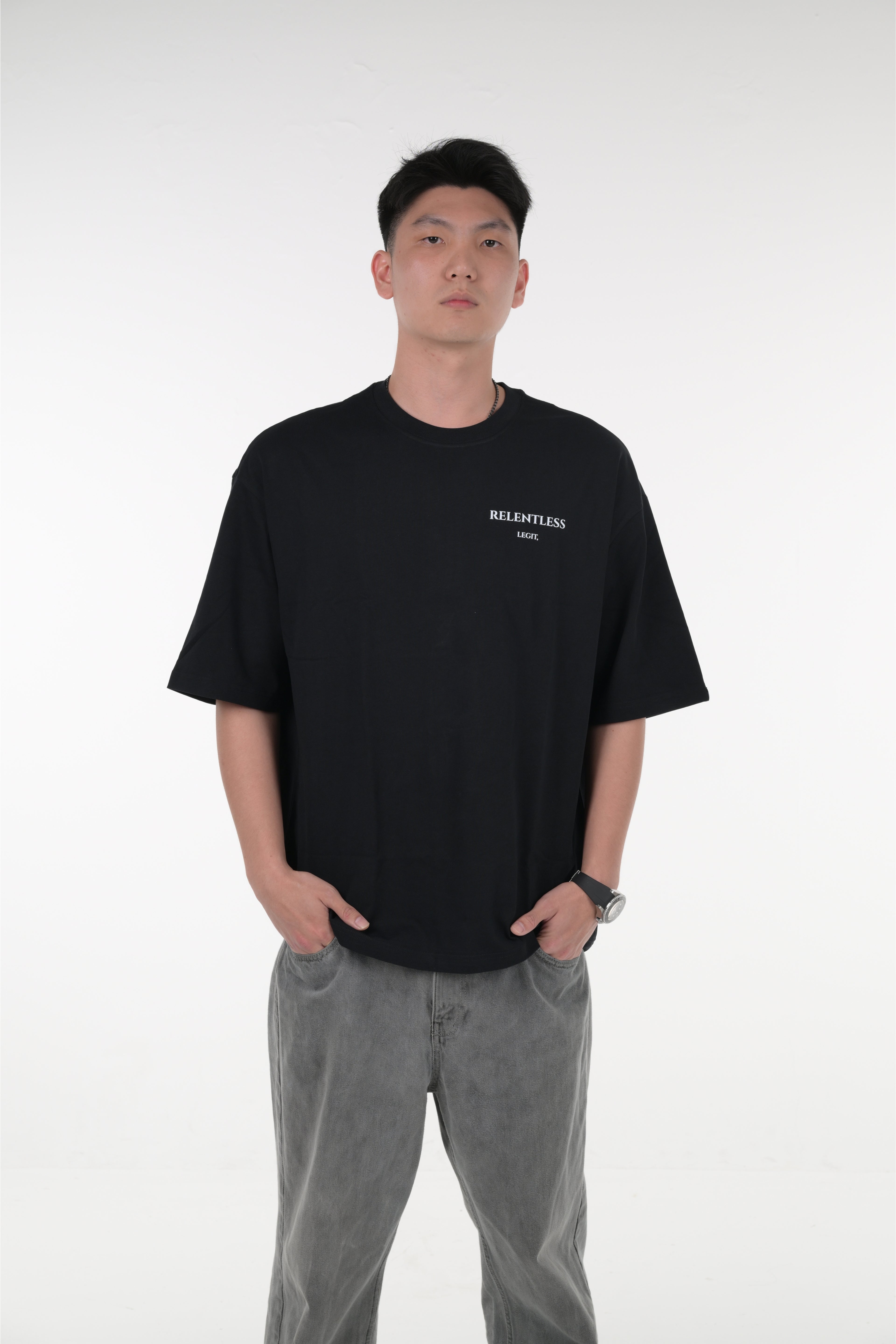 Relentless Graphic Oversized Tee