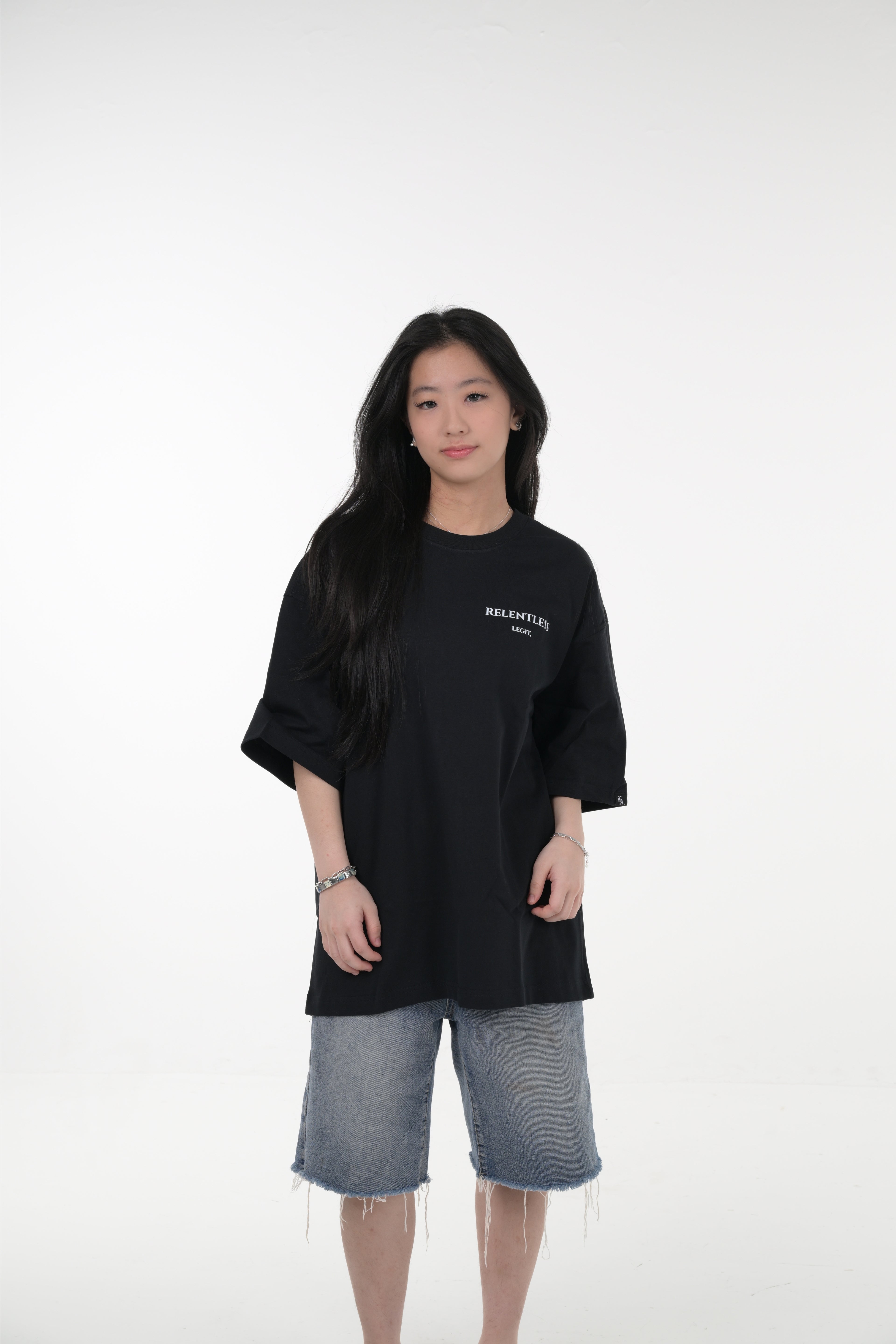 Relentless Graphic Oversized Tee