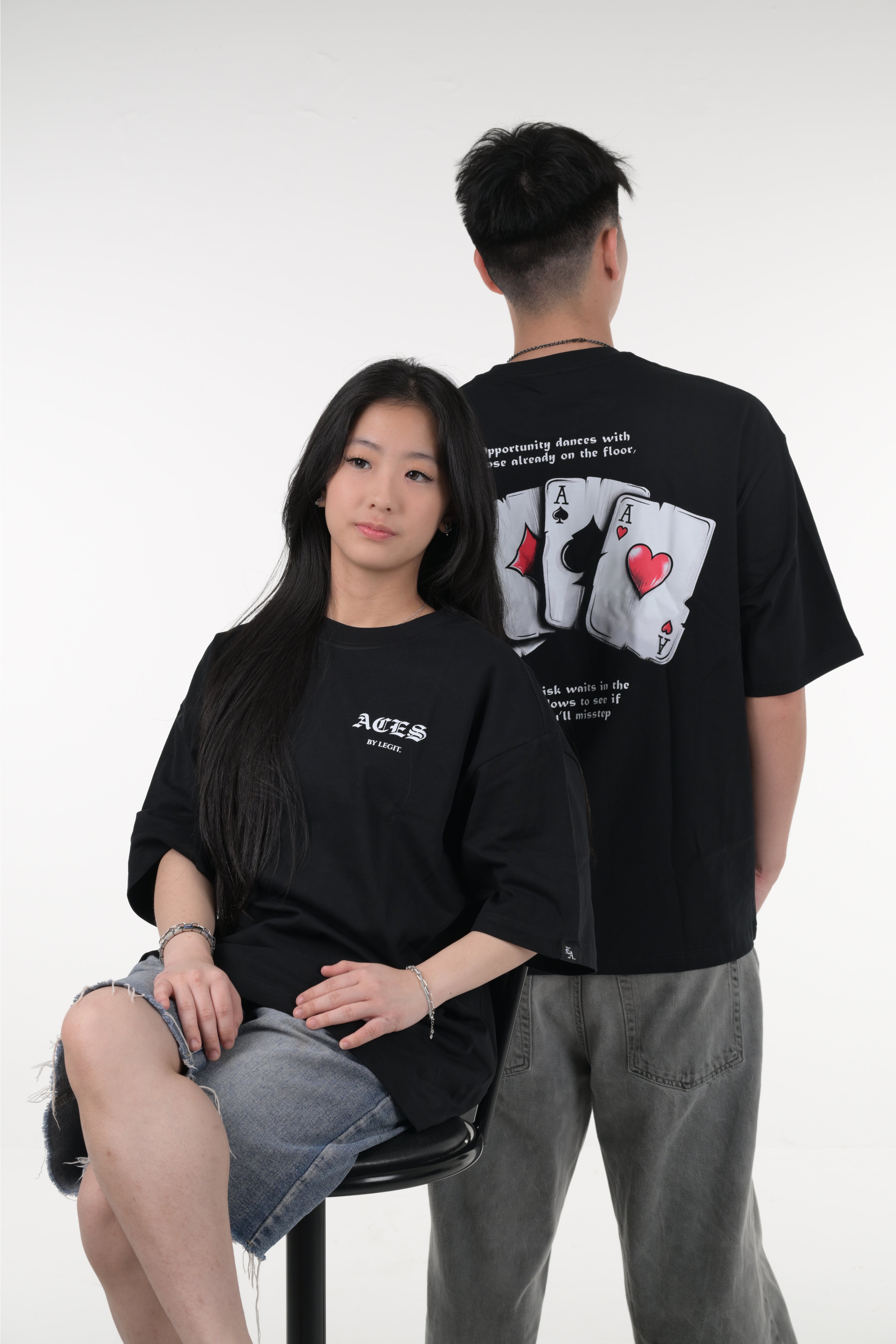 Aces Oversized Tee – LEGIT. APPAREL