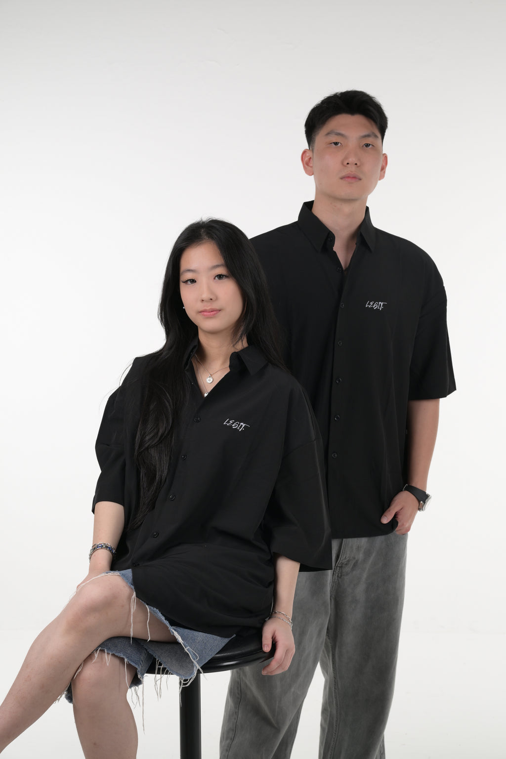Atlas Oversized Button-up Shirt