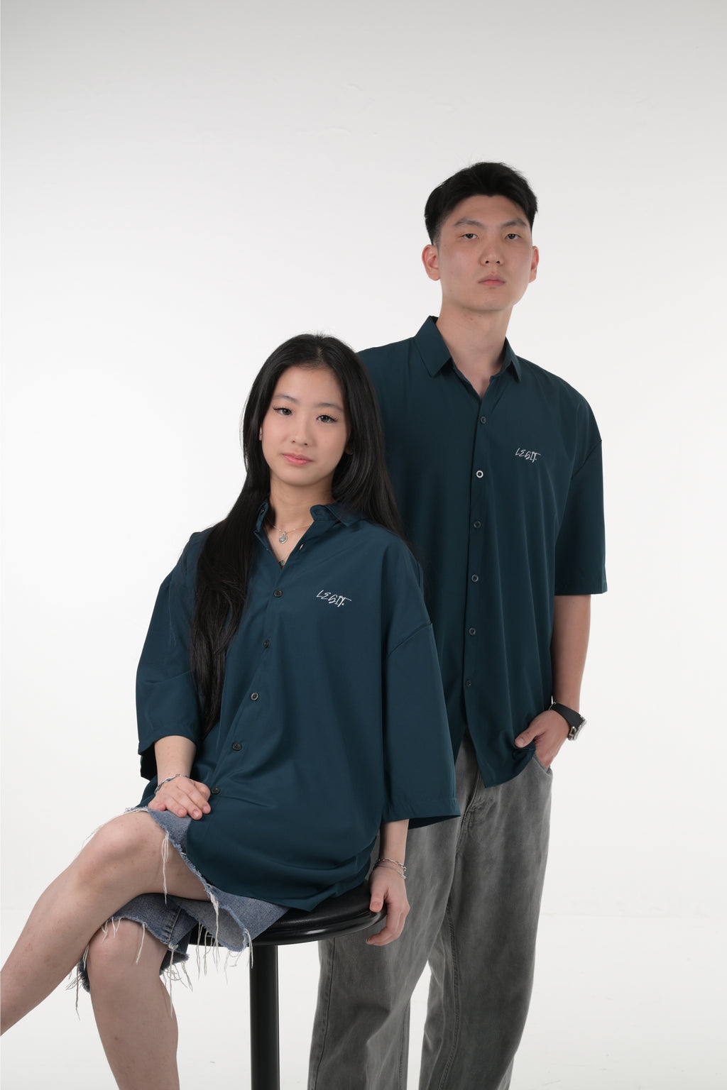Atlas Oversized Button-up Shirt