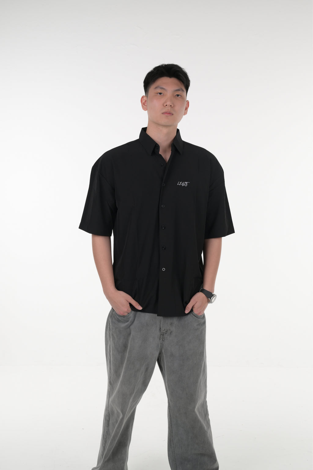 Atlas Oversized Button-up Shirt