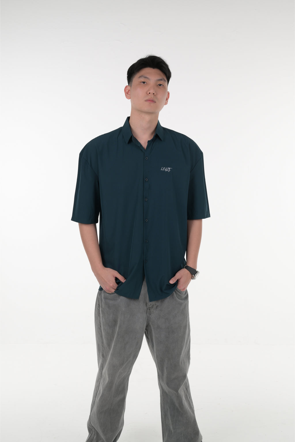 Atlas Oversized Button-up Shirt
