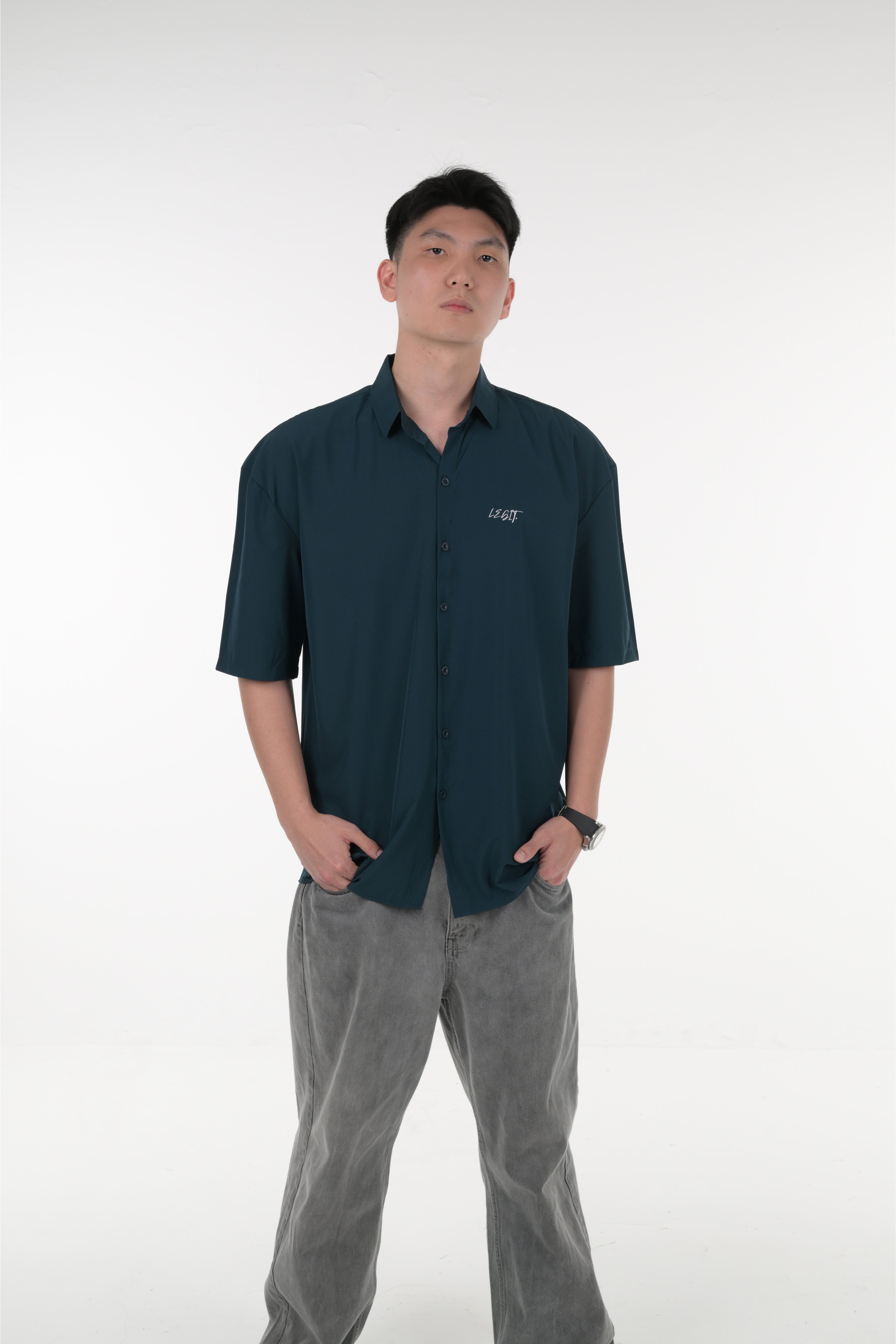 Atlas Oversized Button-up Shirt