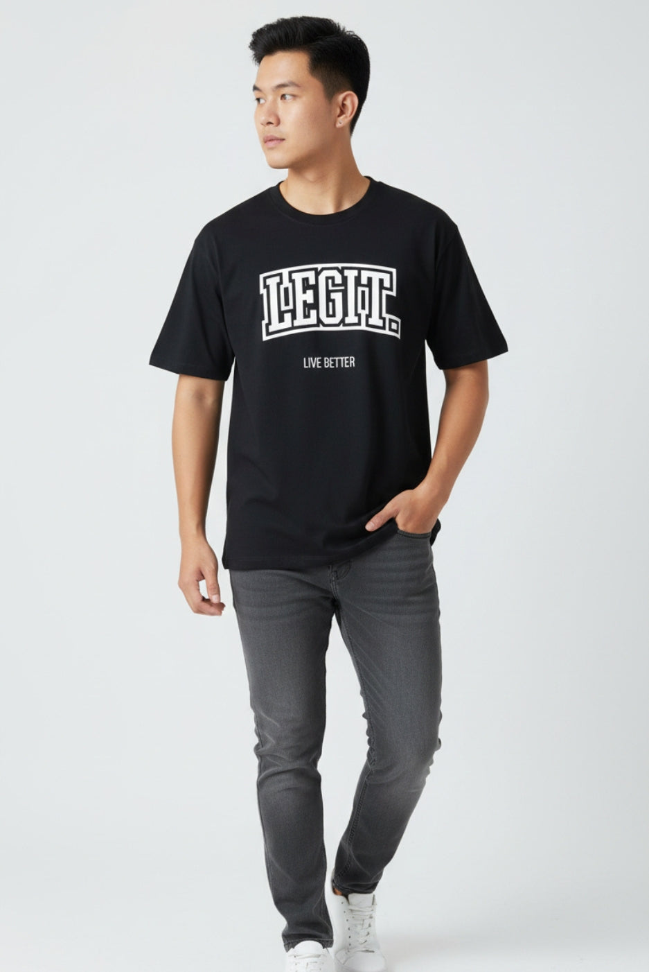 LEGIT. Varsity Oversized Tee