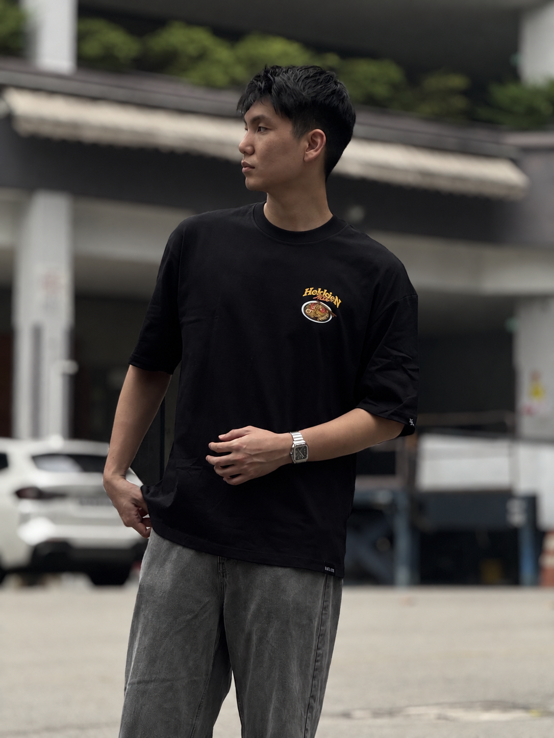 [SHIOK Series] Hokkien Mee Unisex Oversized Tee